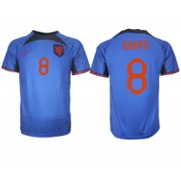 Camisa de time de futebol Holanda Cody Gakpo #8 Replicas 2º Equipamento Mundo 2022 Manga Curta